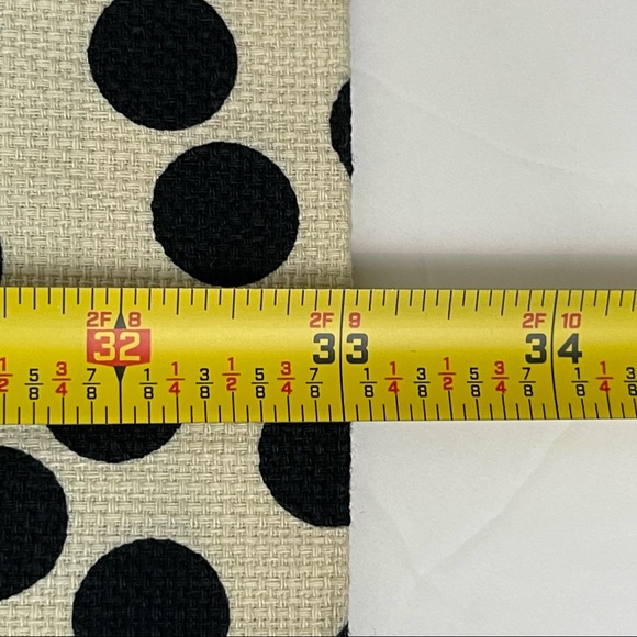 J Crew 100% Cotton Cream & Black Polka Dot Dress - Picture 10 of 11